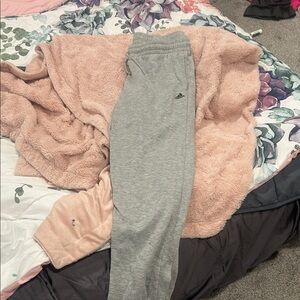 Adidas Men's Gray Sweatpants